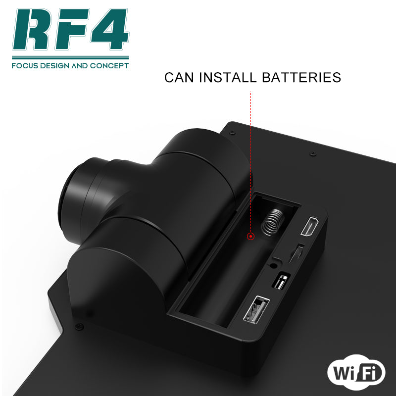 CAMARA + MONITOR RF4 PARA MICROSCOPIO TRINOCULAR
