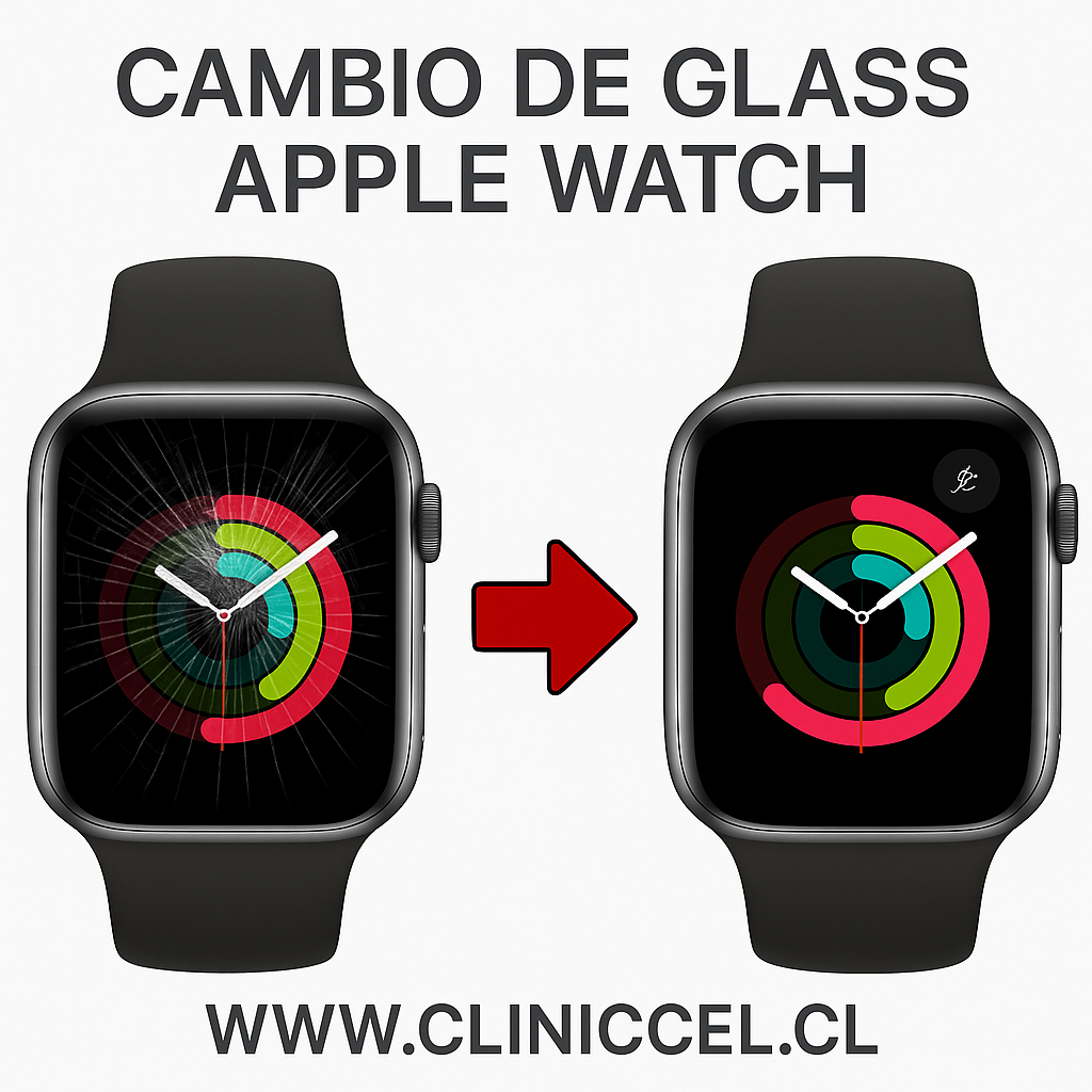 CAMBIO DE GLASS APPLE WATCH