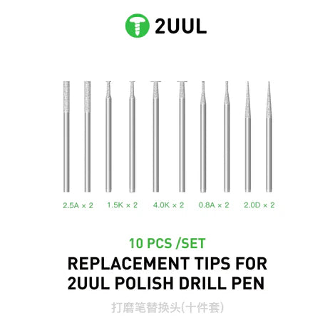 Kit de Puntas Dremel 2UUL DA82 para Precisión