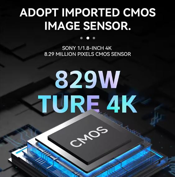 CAMARA 4K UHD LUOWEI PARA MICROSCOPIO TRINOCULAR