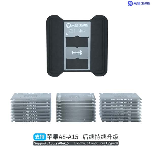 Mijing Z21 MAX – Base Reballing CPU (Apple & Android)