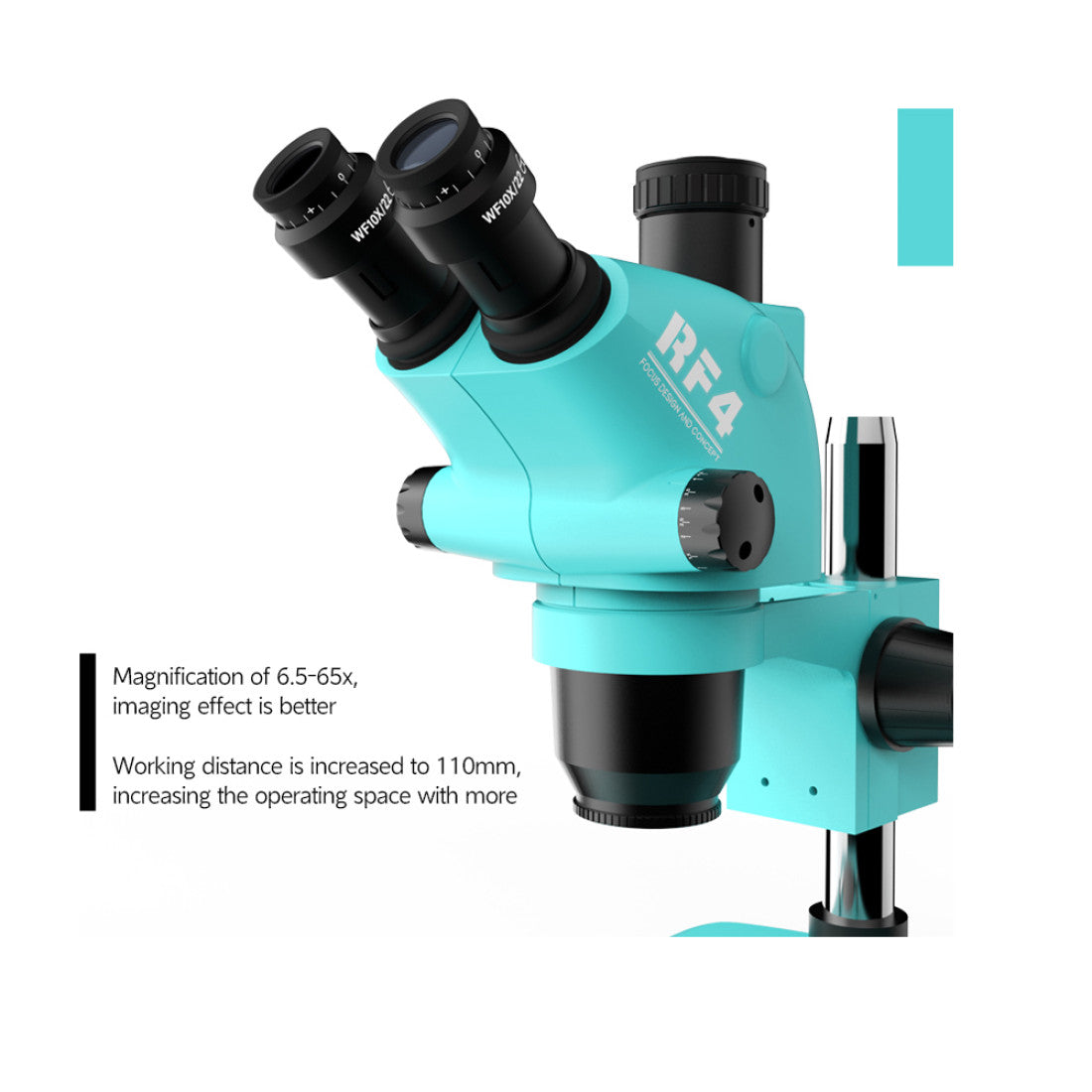 MICROSCOPIO TRINOCULAR RF4 6565TVP NEW