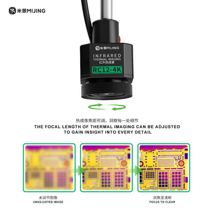 CAMARA PARA MICROSCOPIO + CAMARA TERMICA MIJING