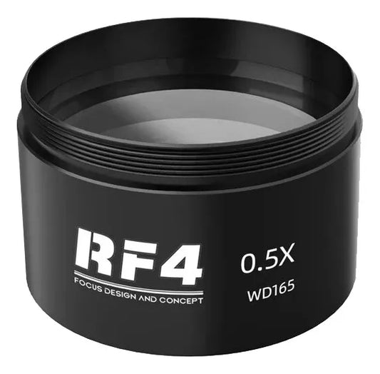 Lente Barlow RF4 para Microscopio (0.48X / 0.5X / 0.7X)