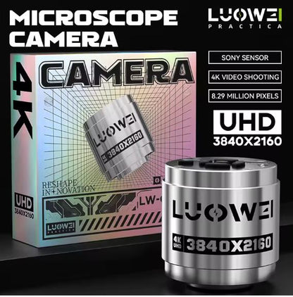 CAMARA 4K UHD LUOWEI PARA MICROSCOPIO TRINOCULAR