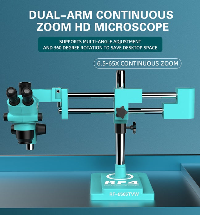 MICROSCOPIO TRINOCULAR RF4 6565TVW