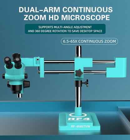 MICROSCOPIO TRINOCULAR RF4 6565TVW