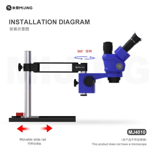 MIJING MJ4010 Soporte Profesional para Microscopio