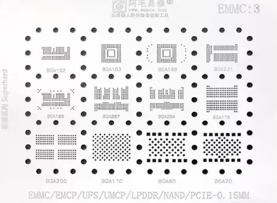 Stencil AMAOE Android | Universal, eMMC 2 y eMMC 3
